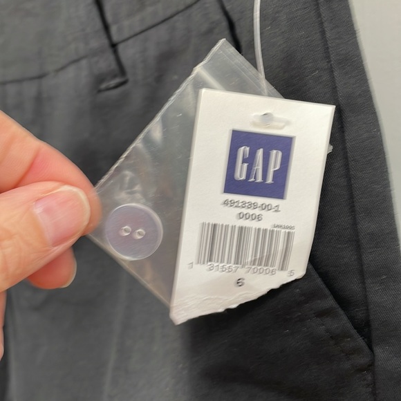 GAP STRETCH Bermuda Shorts black NWT mid rise semi vintage dead stock - Picture 5 of 14